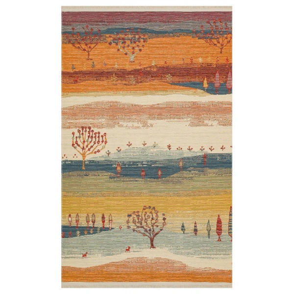 Eko Halı Nomad Kilim NMD 12 Terra Yıkanabilir Kilim