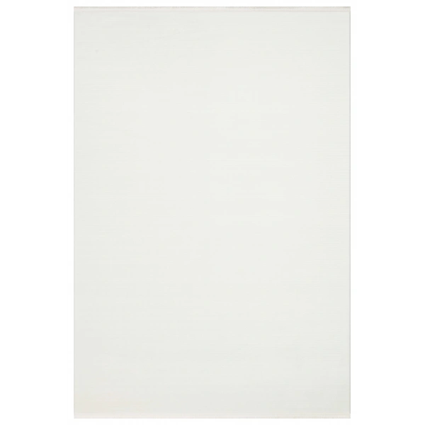 Eko Halı Pera 02 White Akrilik Yıkanabilir Kaymaz Tabanlı Modern Halı