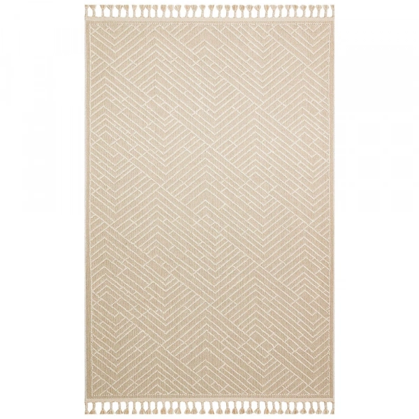 Eko Halı Soho SH 12 Beige Hav Toz Vermaz Hasır Dokuma Modern Makine Halısı