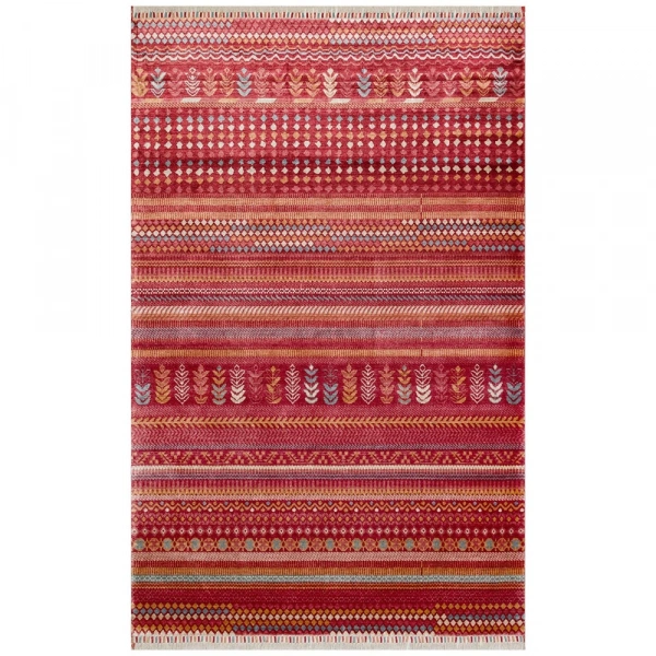Eko Halı ZR 19 Red Multy Modern Uşak Halısı