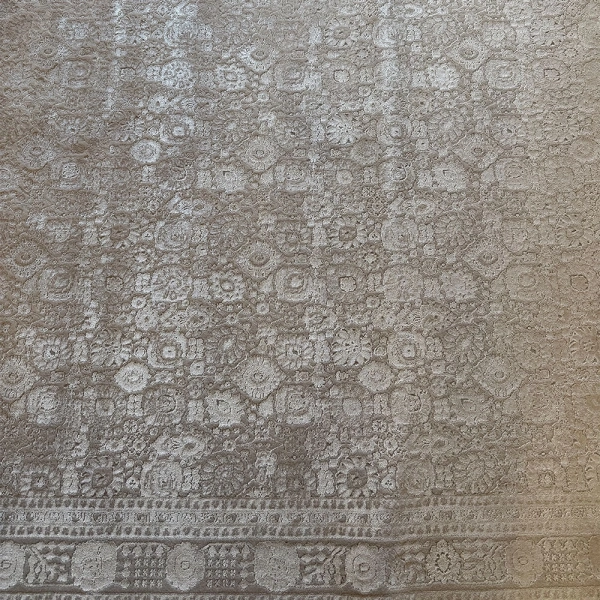 Hoom Rugs Woolly 4128 Açık Bej Modern Salon Halısı