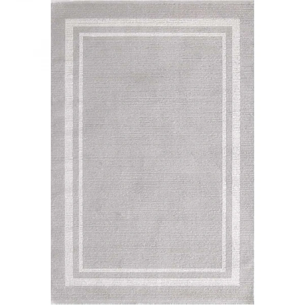 Hoom Rugs Akik 8605 Gri Modern Makine Halısı