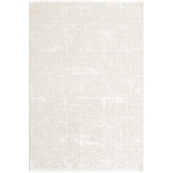 Hoom Rugs Akik 8610 Krem Modern Makine Halısı