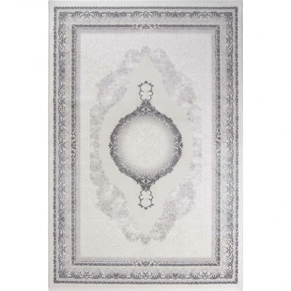 Hoom Rugs Akik 8625 Antrasit Modern Makine Halısı