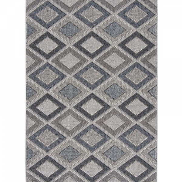 Hoom Rugs Bukle 1402 Gri İskandinav Halı