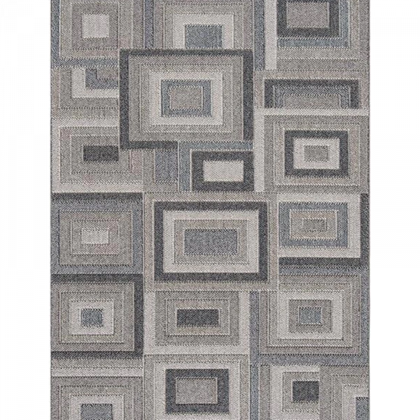 Hoom Rugs Bukle 1404 Gri İskandinav Halı