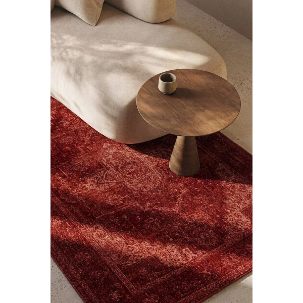 Hoom Rugs Etro 2701 Taba Vintage Desenli Salon Halısı