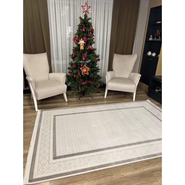 Hoom Rugs Grandy 4693 Antrasit Modern Halı