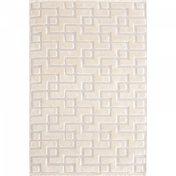 Hoom Rugs Indus 8006 Krem İskandinav Halı