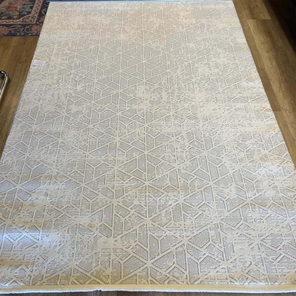 Hoom Rugs Infinity 10263 A Beyaz Beyaz Modern Halı