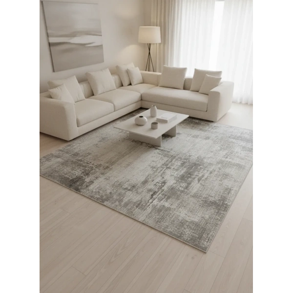 Hoom Rugs La Classe AS805 Krem Modern Salon Halısı