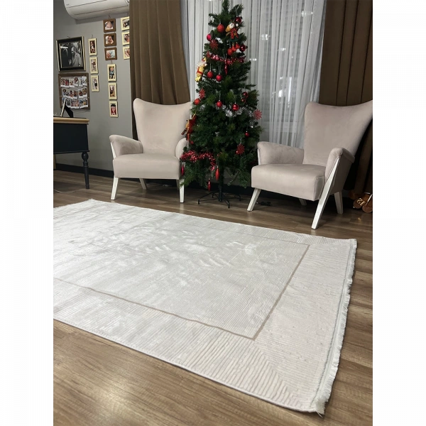 Hoom Rugs London 9002 Krem Modern Halı