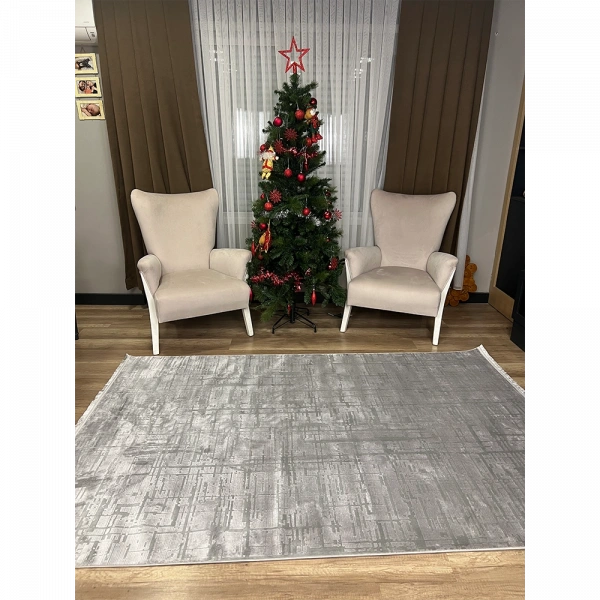 Hoom Rugs London 9006 Gri Modern Halı