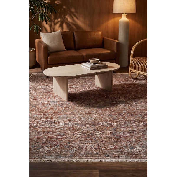 Hoom Rugs Otantik 2605 Multi Vintage Desenli Salon Halısı