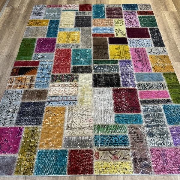 Hoom Rugs Patchwork Multy El Dokuma Kilim