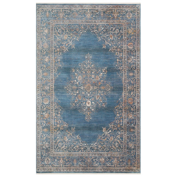 Hoom Rugs Petra 18 Mavi Makine Halısı