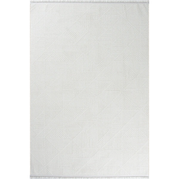 Hoom Rugs Piana 1114 Beyaz İskandinav Halı