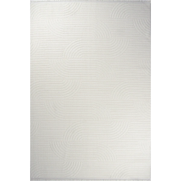 Hoom Rugs Piana 1117 Beyaz İskandinav Halı