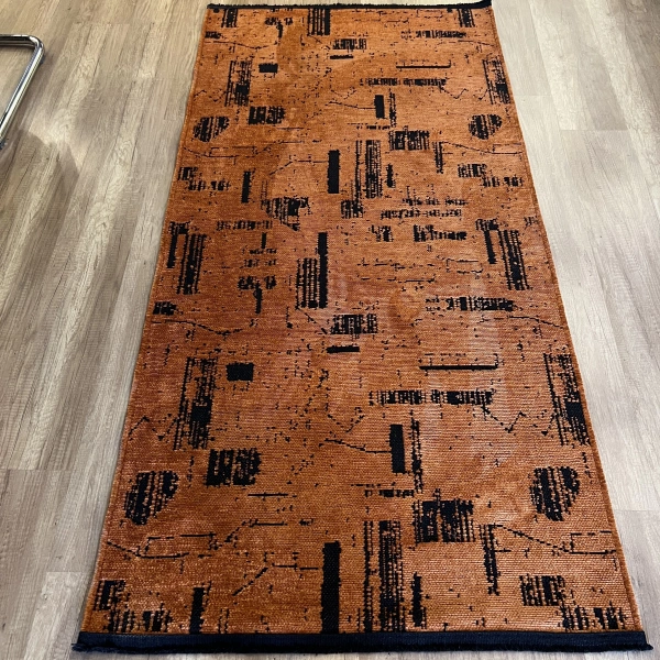 Hoom Rugs Prestij Eko 116 Terra Dekoratif Yıkanabilir Kilim