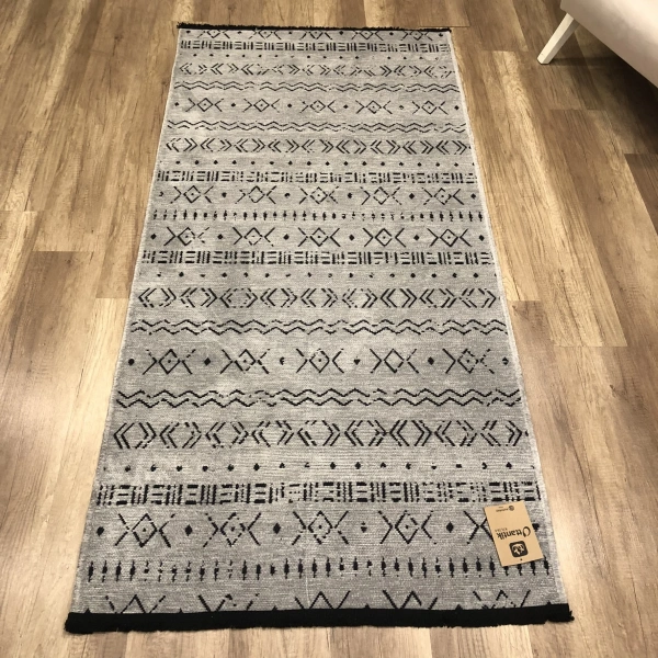 Hoom Rugs Prestij Eko 335 Açık Gri Dekoratif Yıkanabilir Kilim