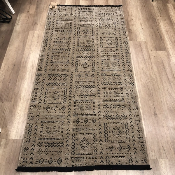 Hoom Rugs Prestij Eko 352 Bej Dekoratif Yıkanabilir Kilim