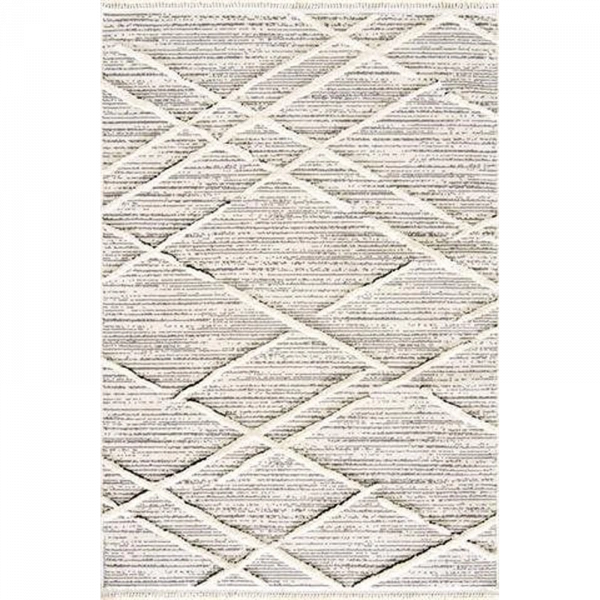 Hoom Rugs Step 2204 Gri İskandinav Halı