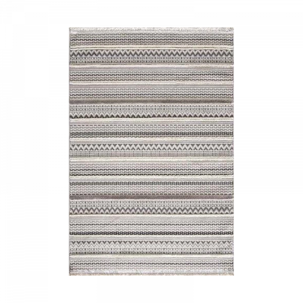 Hoom Rugs Step 2207 Gri İskandinav Halı