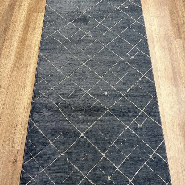 Hoom Rugs Terrace 8209 Antrasit Hav Toz Vermez Dekoratif Kilim