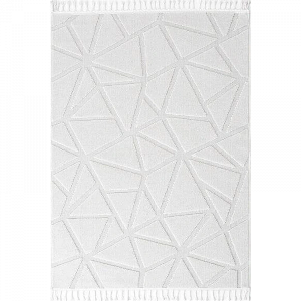 Hoom Rugs Togo 7503 Beyaz İskandinav Halı