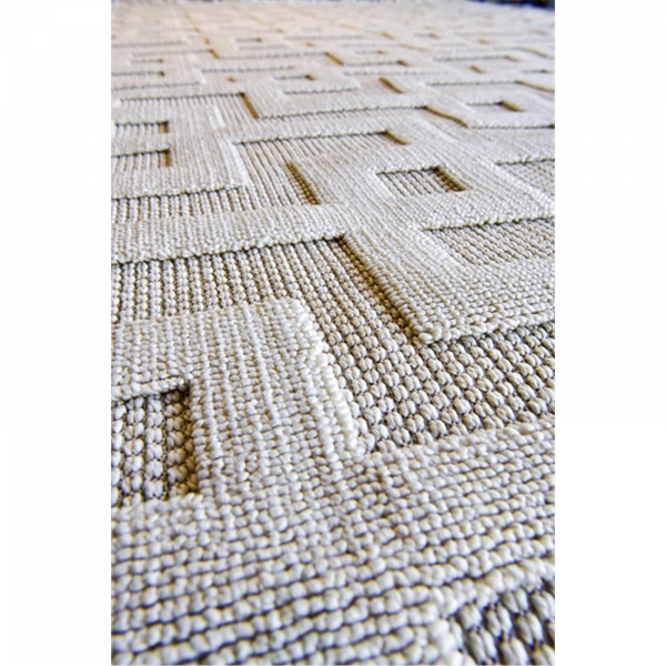 Hoom Rugs Togo 7511 Beyaz İskandinav Halı