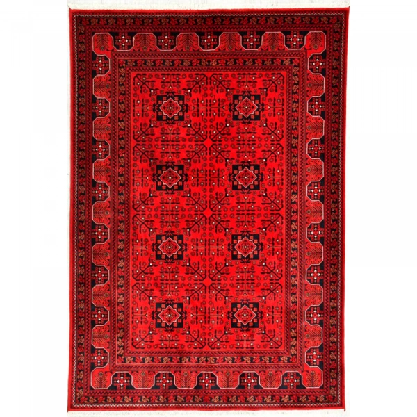 Hoom Rugs Wool Bambos Plus 901 Kırmızı Klasik Salon Halısı
