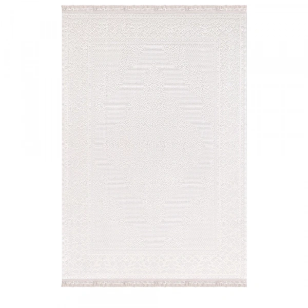 İpek Mekik Halı Blossom 13561 Beyaz Salon Halısı