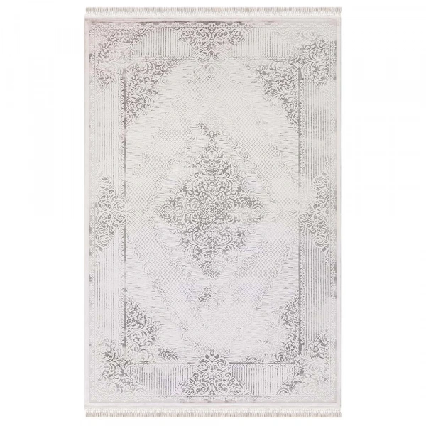 İpek Mekik Halı Blossom 13641 Gri Salon Halısı