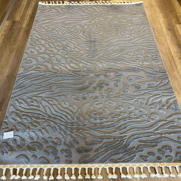 İpek Mekik Halı Lux 11707 Grey Modern İskandinav Halı