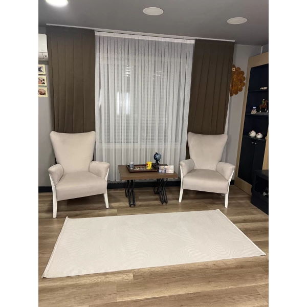 Luxess Halı Arya 1126 Krem Modern Halı