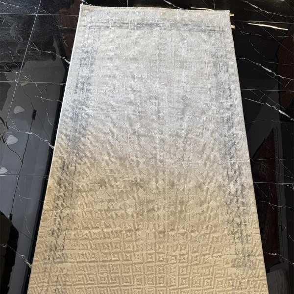 Luxess Halı İpek 1132 Gri Modern Halı