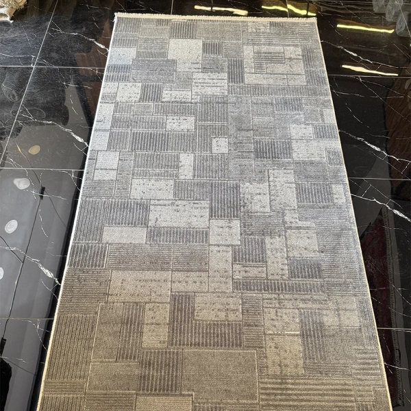 Luxess Halı İpek 1134 Dark Grey Modern Halı