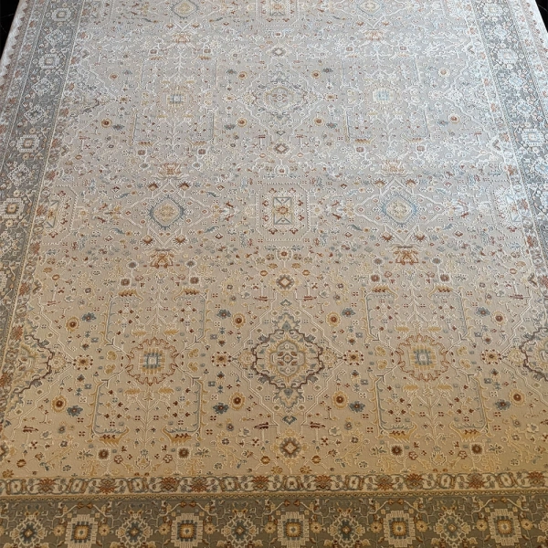 Sanat Halı Lagos 4100 A.Gri Klasik Salon Halısı