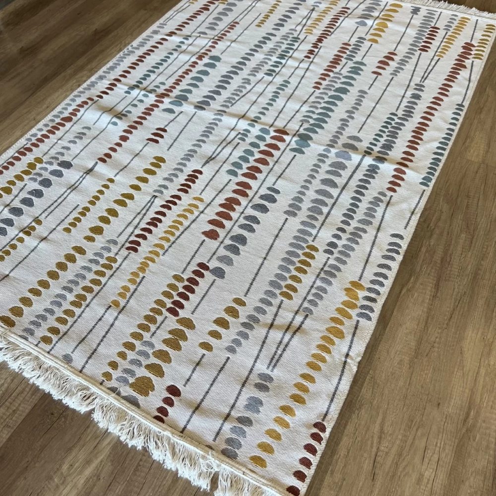 Eko Halı Arya AR 34 Multy Yıkanabilir Çift Taraflı Modern Desenli Dokuma Kilim