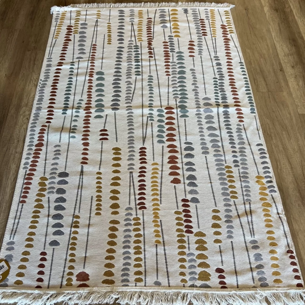 Eko Halı Arya AR 34 Multy Yıkanabilir Çift Taraflı Modern Desenli Dokuma Kilim
