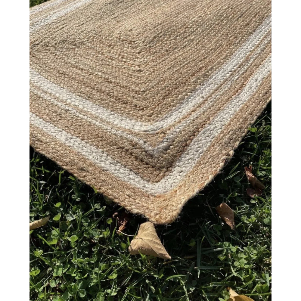 Eko Halı Echo Jüt ECH 10 Natural White XW Dekoratif Jüt Kilim