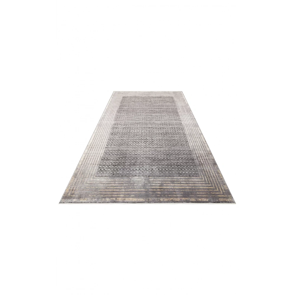 Eko Halı Mahal MHL 01 Antrasit Gold Salon Halısı