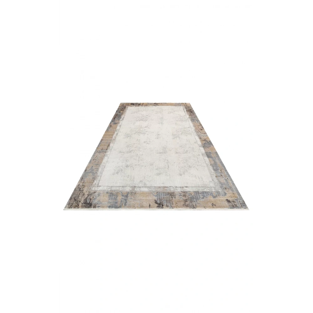 Eko Halı Mahal MHL 03 Cream Antrasit Salon Halısı