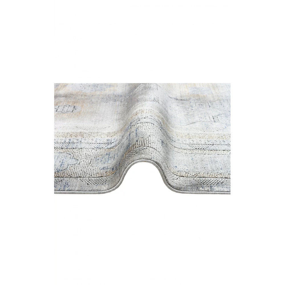 Eko Halı Mahal MHL 04 Antrasit Gold Salon Halısı