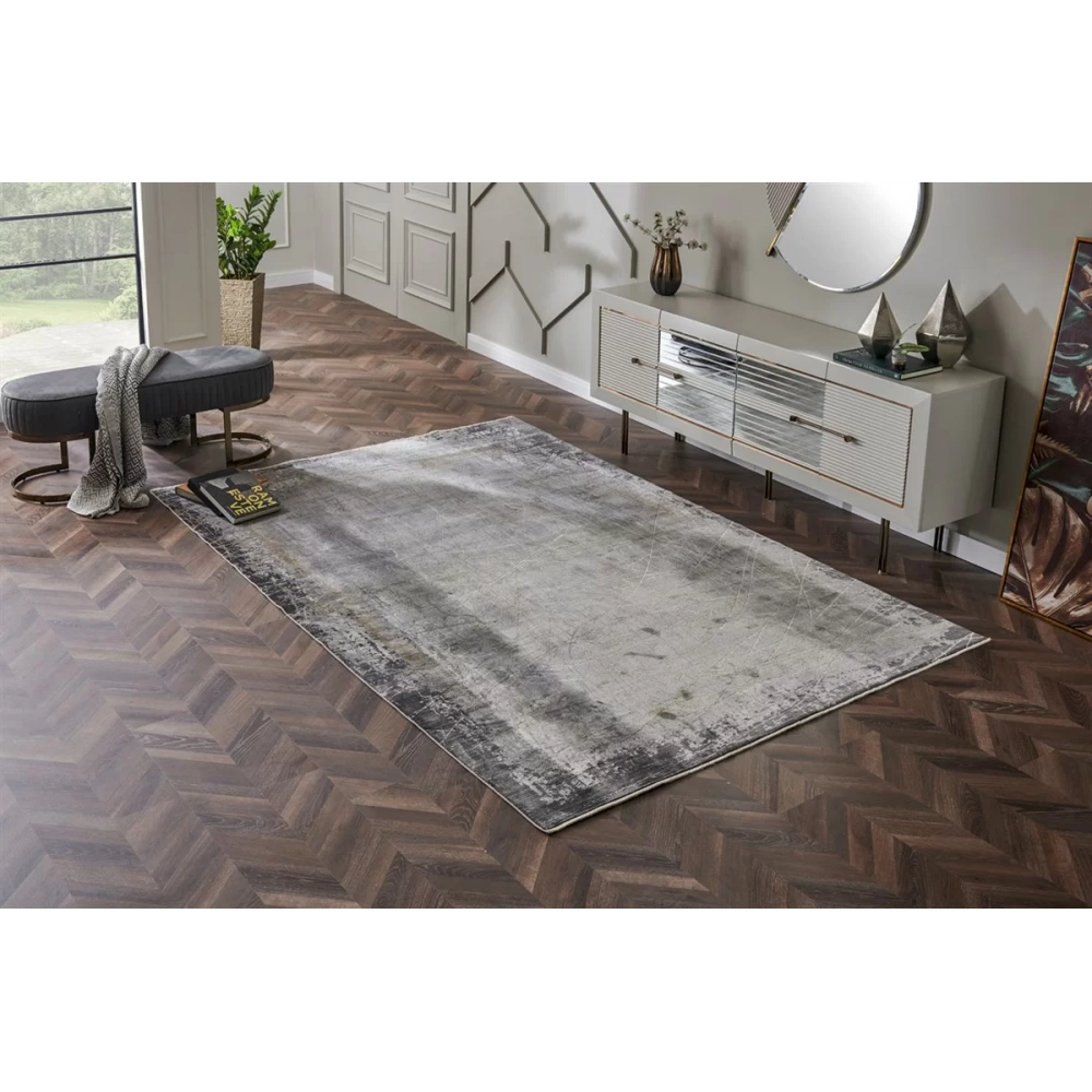 Eko Halı Mahal MHL 09 Grey Gold Salon Halısı
