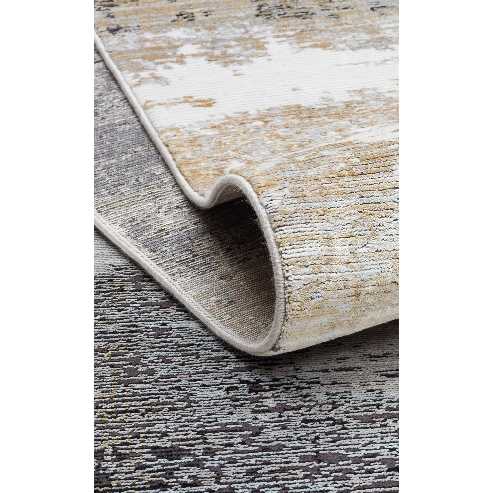 Eko Halı Mahal MHL 12 Grey Gold Salon Halısı