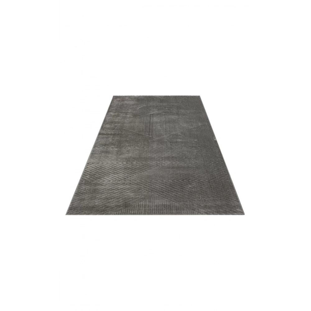 Eko Halı Missori MSR 02 Antrasit Modern Makina Halısı