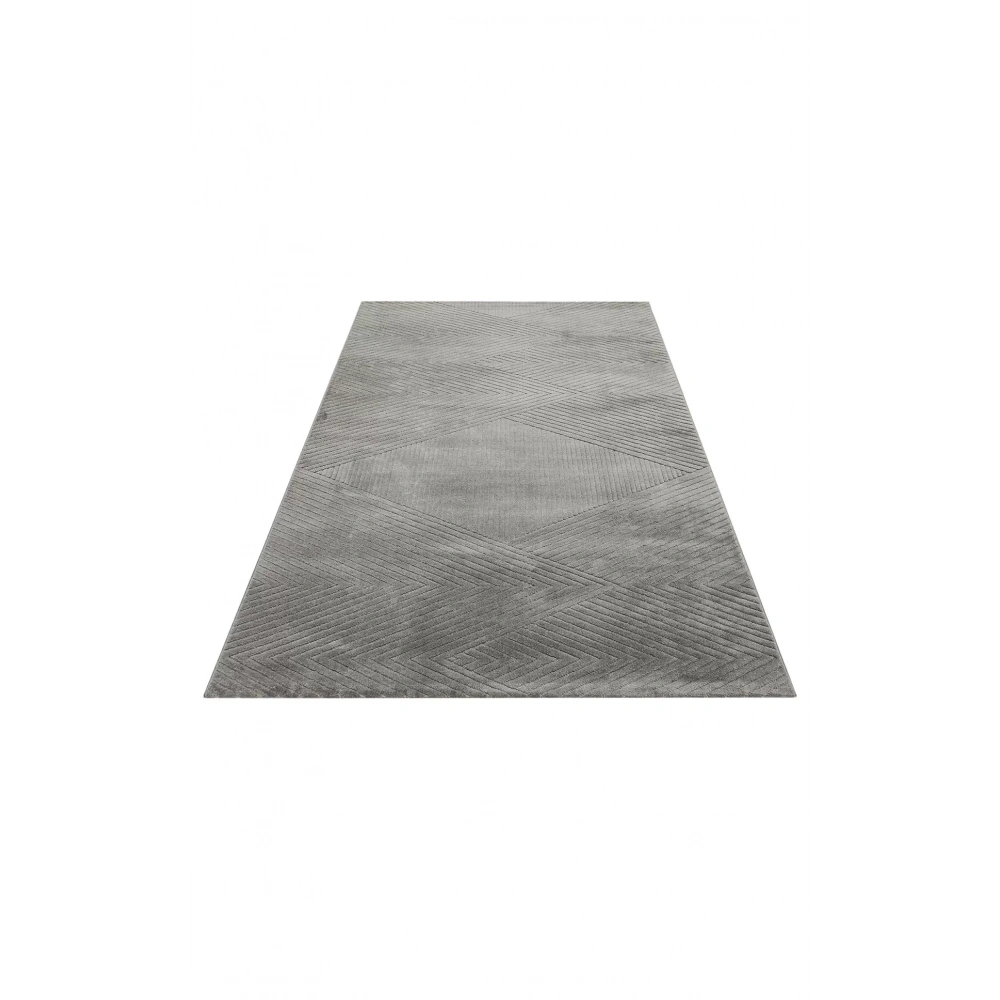 Eko Halı Missori MSR 02 Antrasit Modern Makina Halısı