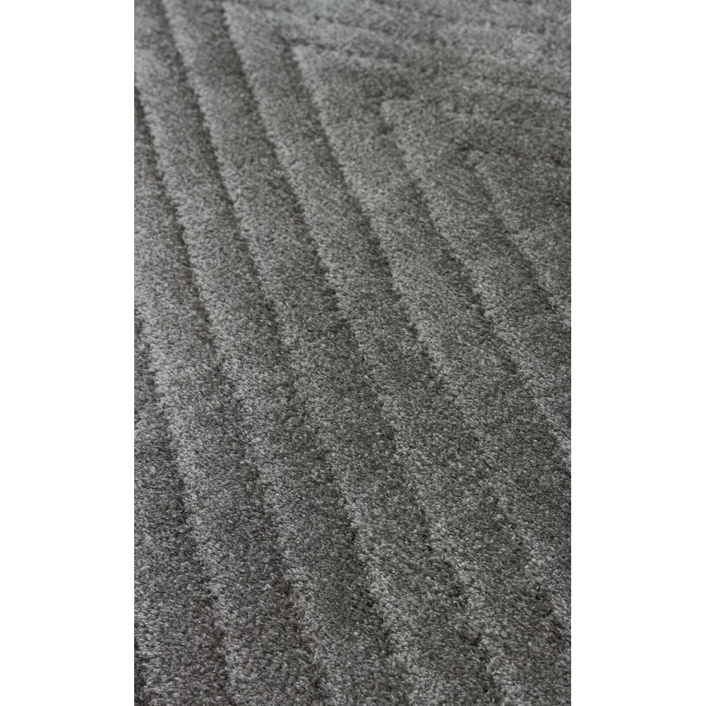 Eko Halı Missori MSR 02 Antrasit Modern Makina Halısı