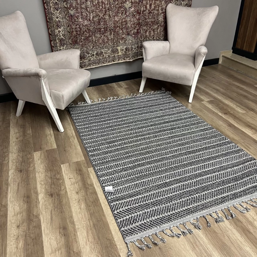 Eko Halı Soho Fırsat SH 04 Marine Hav Toz Vermez Hasır Dokuma Modern Makine Halısı